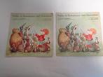 2 vinyl plaatjes van Paulus de Boskabouter en Sinterklaas, Antiek en Kunst, Curiosa en Brocante, Verzenden