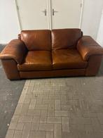 Gratis lederen 2 zits bank., Ophalen, Zo goed als nieuw, 75 tot 100 cm, Tweepersoons