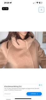 Max Mara Studio Wollen Jas maat 38 nieuw staat, Kleding | Dames, Ophalen of Verzenden, Zo goed als nieuw, Maat 38/40 (M), Beige