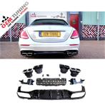 Mercedes-Benz E-Class W213 E63 AMG S Diffuser ZWART | 16-20, Ophalen of Verzenden