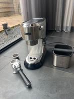 De’longhi pompdruk espressoapparaat + knock box, Witgoed en Apparatuur, Gebruikt, Ophalen of Verzenden