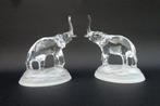 Cristal d'Arques - Olifant (2 identieke beeldjes) (kristal), Ophalen of Verzenden