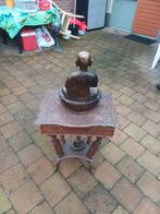 Bijzonder vonst antieke Indonesië  houtsnijwerk  bijzettafel, Antiek en Kunst, Ophalen of Verzenden