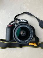 Te koop fotocamera Nikon D3400 met 2 lenzen, Spiegelreflex, Ophalen of Verzenden, Zo goed als nieuw, Nikon