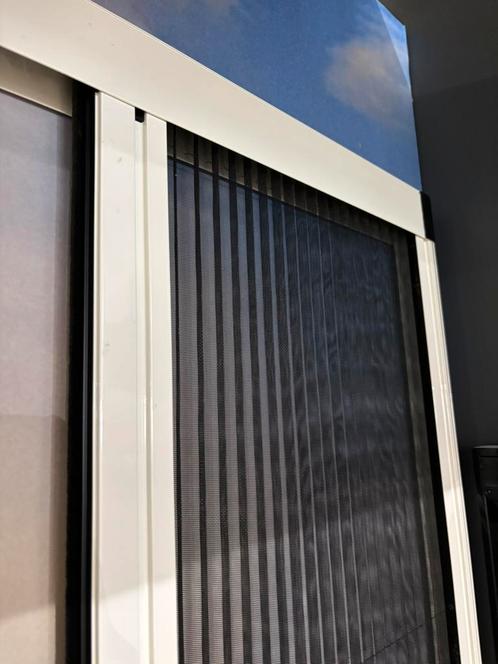 Hamstra plissehordeur allure, Huis en Inrichting, Stoffering | Gordijnen en Lamellen, Nieuw, 200 cm of meer, 50 tot 100 cm, Wit