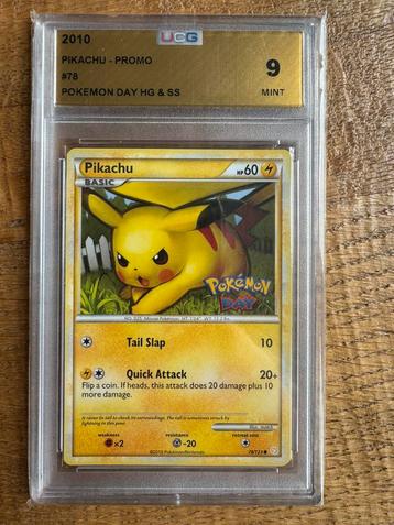 Pikachu [Pokemon Day] HS78/123 GRADED beschikbaar voor biedingen