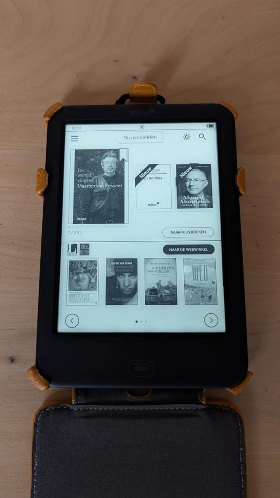 Tolino shine 2 in zeer goede staat, Computers en Software, E-readers, Zo goed als nieuw, Touchscreen, Ophalen of Verzenden