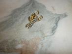Leuk pinnetje/broche in de vorm van een schaartje, Ophalen of Verzenden, Minder dan 4 cm, Overige kleuren, Overige materialen