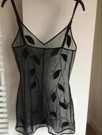 La Perla Hemdje Maat 2 - Luxe Lingerie, Ophalen of Verzenden, Zwart, Hemd