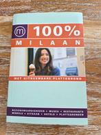 Anja Siderius - 100% Milaan, Boeken, Reisgidsen, Overige merken, Budget, Europa, Ophalen of Verzenden