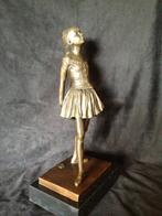 Bronzen ballerina Degas/stempel 40cm!! prachtig zuiver brons, Antiek en Kunst, Ophalen of Verzenden