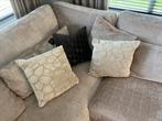 Claudi look kussens beige croco 2x, Huis en Inrichting, Ophalen of Verzenden, Zo goed als nieuw, Beige, Vierkant