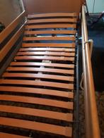 Net hoog/laag bed, Huis en Inrichting, Ophalen, Eenpersoons, Bruin, 200 cm