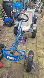 Skelter met aanhanger en 2 zits - Opknapper, Kinderen en Baby's, Speelgoed | Buiten | Skelters, Ophalen, Gebruikt, Overige merken