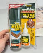 Miter Seconde Lijm + Activator Mdf Hout Rubber Kunststof, Overige typen, Nieuw, Ophalen of Verzenden, H