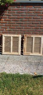 Oude houten luiken 2 stuks, Huis en Inrichting, Ophalen, Gebruikt