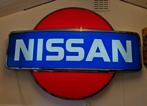 Orginele Nissan Dealer lichtbak | 2x1 meter | 1978-2001, Verzamelen, Ophalen of Verzenden, Zo goed als nieuw, Lichtbak of (neon) lamp