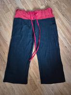 Zwart met rode katoenen Thaise broek - one size fits all, Ophalen of Verzenden, Overige maten, Zwart