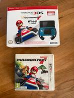 Mario kart 7 met mario kart 7 stuur nintendo 3 ds ruilen kan, 1 speler, Racen en Vliegen, Ophalen of Verzenden, Zo goed als nieuw