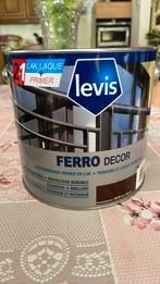 Levi’s Ferro Decor primer/lak 2,5 L, Bruin, Nieuw, Ophalen of Verzenden, Lak