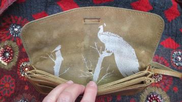 Keecie, gebruikte leren tas, clutch, telefoon, portemonnee beschikbaar voor biedingen