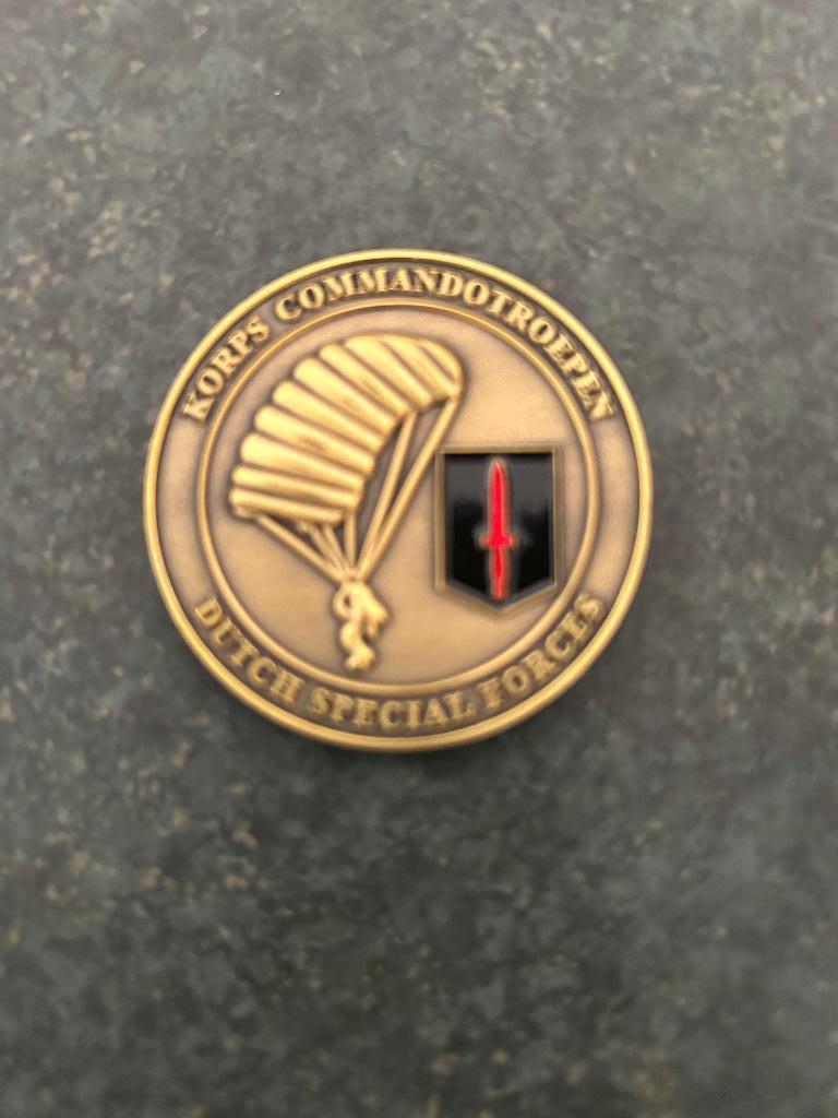 KCT coin, Verzamelen, Militaria | Algemeen, Ophalen, Landmacht, Nederland, Overige typen