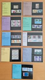 Postzegelmapjes uit 1988. 9 stuks, Postzegels en Munten, Ophalen of Verzenden, Nederland