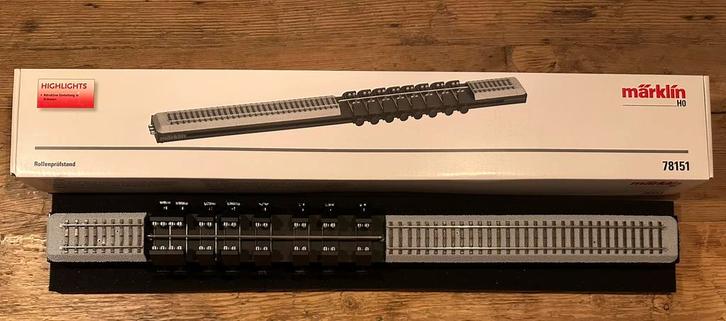 Nieuw: Marklin 78151 Rollerbank, Hobby en Vrije tijd, Modeltreinen | H0, Zo goed als nieuw, Transformator of Voeding, Wisselstroom