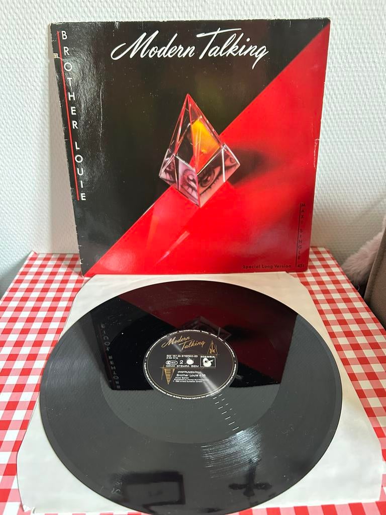 Modern talking Brother Louie special long version, Ophalen of Verzenden, Zo goed als nieuw, 12 inch, Poprock