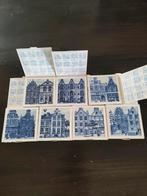 7 KLM Delfts Blauwe Onderzetters / Tegeltjes, Ophalen of Verzenden