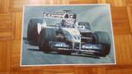 Formule 1 williams Litho Juan pablo Montoya 46x32 cm, Ophalen of Verzenden, Formule 1