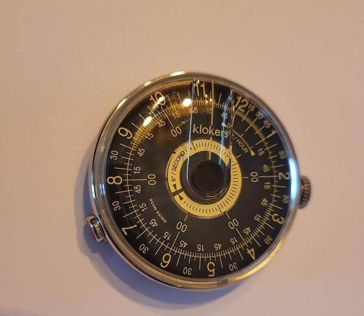 Klokers watch / horloge KLOK 08 Ø39 Sixties, Sieraden, Tassen en Uiterlijk, Horloges | Heren, Zo goed als nieuw, Polshorloge, Overige merken