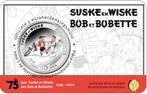 Suske & Wiske Coincard 5 Euro Belgie 2020: betreft kleurmunt, Ophalen of Verzenden, België, 5 euro