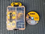 DeWalt Bit-en Boorset 100-dlg + Doosje slijpschijven (10x), Verzenden, Nieuw
