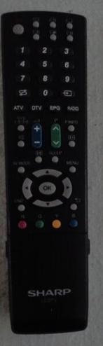 SHARP GA586WJSA LCD TV afstandsbediening remote control Fern, Audio, Tv en Foto, Tv, Gebruikt, Ophalen of Verzenden