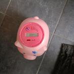 kunststof roze spaarvarken spaar pot telt geld, Verzamelen, Spaarpotten, Ophalen of Verzenden, Zo goed als nieuw, Kunststof, Dier