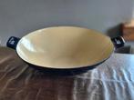Gietijzeren grill wok doorsnede 36 cm, Huis en Inrichting, Ophalen of Verzenden, Zo goed als nieuw, Gietijzer, Wok