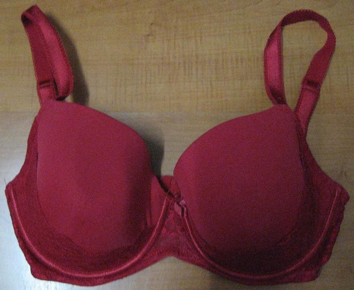 Rode BH Livera - Maat 70F., Kleding | Dames, Ondergoed en Lingerie, BH, Rood, Ophalen of Verzenden