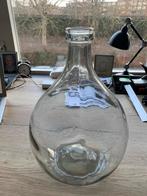 Mandfles 10 liter - Decoratief en functioneel, Ophalen, Gebruikt, Overige kleuren, Glas