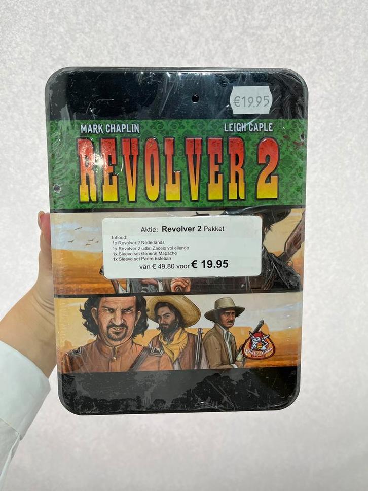 Revolver 2 Pakket, Hobby en Vrije tijd, Gezelschapsspellen | Bordspellen, Nieuw, Een of twee spelers, Ophalen of Verzenden