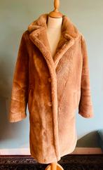 Zweeds design jas STAND STUDIO imitatiebont teddy jas Lisen, Kleding | Dames, Jassen | Winter, Beige, Ophalen of Verzenden, Zo goed als nieuw