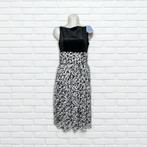 NWT Banned Jurk Mt L ZwartWit Bloem DancingDays Le Bon Retro, Verzenden, Zwart, Maat 42/44 (L), Banned