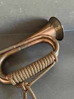 Militair trompet koper, Muziek en Instrumenten, Blaasinstrumenten | Trompetten, Overige typen, Gebruikt, Ophalen of Verzenden