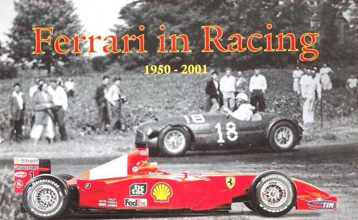 FERRARI IN RACING 1950-2001 - 4de ITEM GRATIS, Boeken, Auto's | Boeken, Nieuw, Ferrari, Ophalen of Verzenden