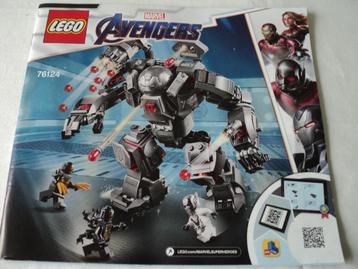 LEGO MARVEL AVENGERS nr 76124 HULK MECH ARMOR  beschikbaar voor biedingen
