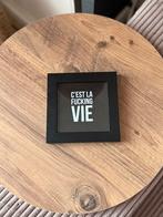 Quote mini-schilderijtje handgemaakt, Huis en Inrichting, Woonaccessoires | Schilderijen, Tekeningen en Foto's, Minder dan 50 cm