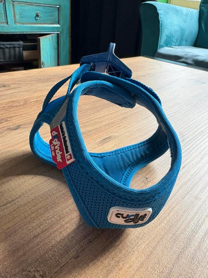 MyCurli honden harnas, XS, ZGAN, met dogfinder tag, Dieren en Toebehoren, Hondenriemen, Zo goed als nieuw, Ophalen of Verzenden