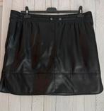 Hema zwart leatherlook rokje maat xl, Ophalen of Verzenden, Zo goed als nieuw, Boven de knie