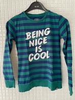 Z8 leuke sweater Being Nice is Cool maat 140, Verzenden, Jongen of Meisje, Zo goed als nieuw, Z8