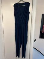 Travelstof jumpsuit ladress blauw maat M super, Blauw, Maat 38/40 (M), Ophalen of Verzenden, Ladress